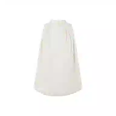 美洋 亚麻立领挖肩背心 女款