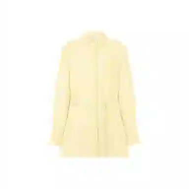 美洋 薄雾一衣两穿乱麻绉衬衫 女款