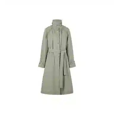 美洋 空气皱感水洗棉外套风衣 女款
