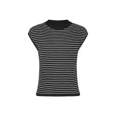 美洋 天丝亚麻条纹背心 女款