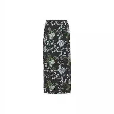 美洋 珠片绣丝绒华丽休闲长裙 女款