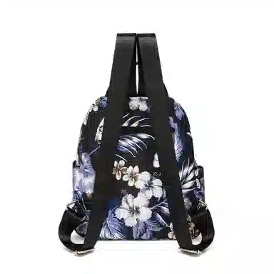 红蜻蜓 涂鸦印花大容量通勤出游书包 织物 背包双肩包 常规 男女同款情侣款 多色