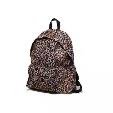 A BATHING APE Leopard Print Backpack
