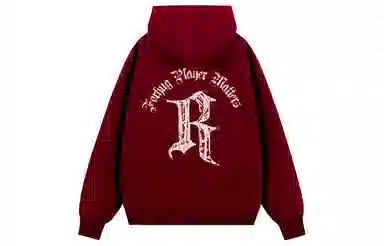 FORHUG Gothic Letter Hoodie