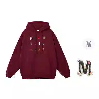 棉购 连帽套头加绒加厚宽松休闲百搭卫衣 女款