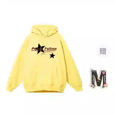 棉购 美式复古连帽宽松小众潮流卫衣 男女同款