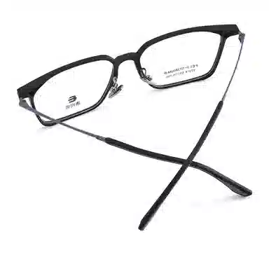 联系客服可选配镜套餐 康视顿 潮流复古 β钛聚醚酰+橡胶脚套 光学镜架 男女同款情侣款