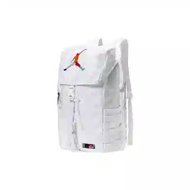 Jordan Basketball Backpack White