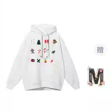 棉购 连帽套头加绒加厚宽松休闲百搭卫衣 女款