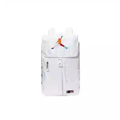Jordan Basketball Backpack White