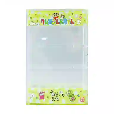 简动文创 蜡笔小新 野原新之助 小葵 小白 亚克力展示盒 手办模型场景道具娃屋