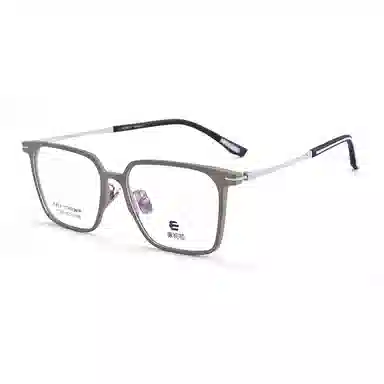 联系客服可选配镜套餐 康视顿 潮流复古 β钛聚醚酰+橡胶脚套 光学镜架 男女同款情侣款