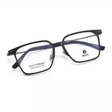 联系客服可选配镜套餐 康视顿 潮流复古 β钛聚醚酰+橡胶脚套 光学镜架 男女同款情侣款