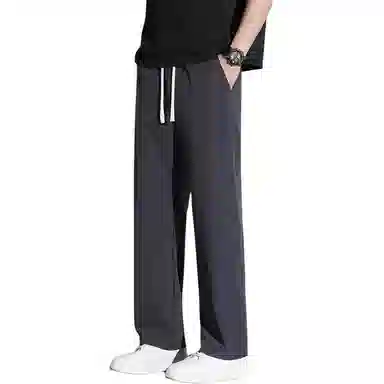 金盾 潮流宽松纯色长裤休闲裤 男女同款