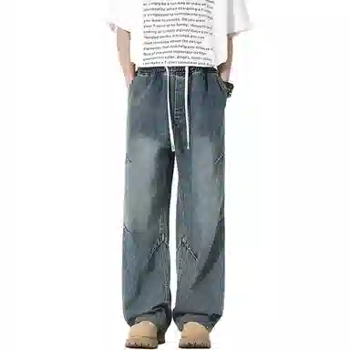 金盾 高街长裤牛仔潮流休闲裤 男款