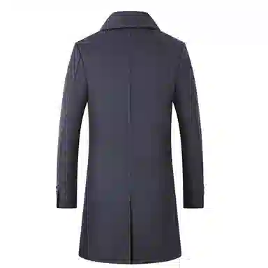 Devanro Wool Coat Mid-Length Double-Sided