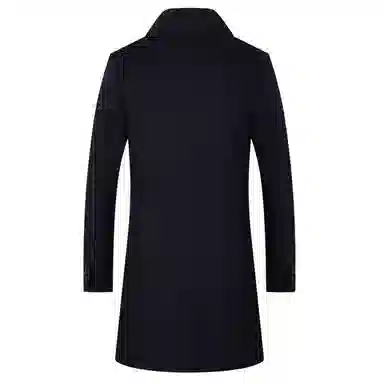 Devanro Wool Coat Mid-Length Double-Sided