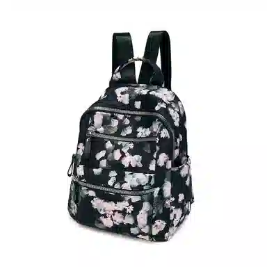 红蜻蜓 涂鸦印花大容量通勤出游书包 织物 背包双肩包 常规 男女同款情侣款 多色