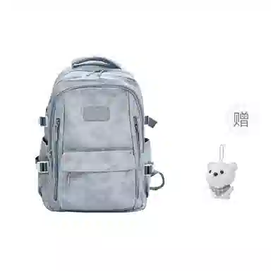 维多利亚旅行者 小熊印花大容量初高中大学生旅行通勤 尼龙 双肩包 常规 男女同款情侣款 印花