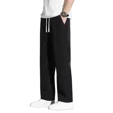 金盾 潮流宽松纯色长裤休闲裤 男女同款