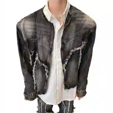 Pirkadat Vintage Washed Denim Jacket