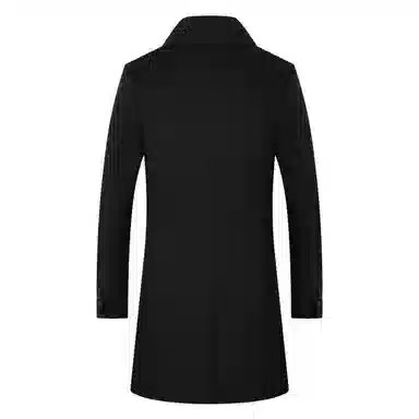 Devanro Wool Coat Mid-Length Double-Sided
