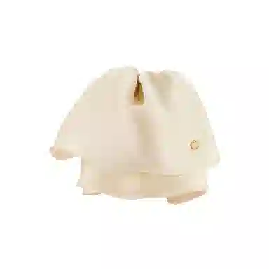 蒙妮 高级感气质双层缎面裙摆 树脂 发夹 女款