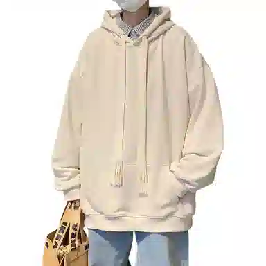 金盾 重磅外套休闲刺绣宽松连帽卫衣 男款