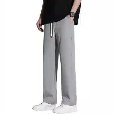 金盾 潮流宽松纯色长裤休闲裤 男女同款