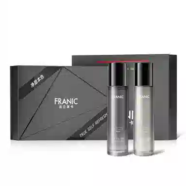 法兰琳卡 男士护肤礼盒套装 祛痘补水保湿控油清洁去角质舒缓 双管洁面水乳氨基酸泡沫洗面奶男生专用 敏感肌适用