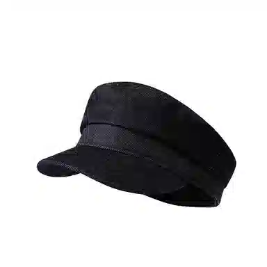 氧气樱桃 老钱风水洗复古平顶纯色八角日系高级百搭牛仔 棉 帽子 男女同款情侣款