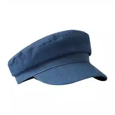 氧气樱桃 老钱风水洗复古平顶纯色八角日系高级百搭牛仔 棉 帽子 男女同款情侣款