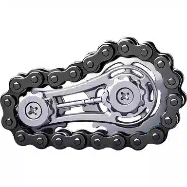 姝娈 旋转齿轮飞轮 机械 陀螺玩具