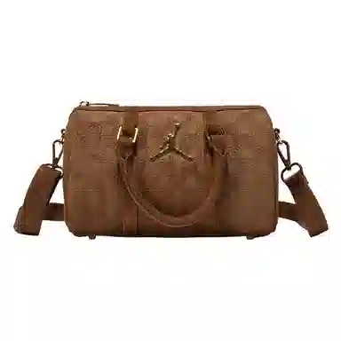Jordan Monogram Boston Bag Light Brown