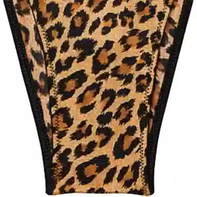 Victoria's Secret Very Sexy Double Shine Strap Lace Brazilian Panty Leopard 1