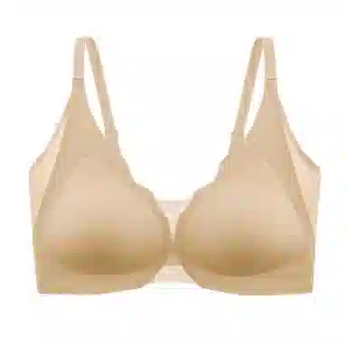 二三二三 亲肤柔软无痕舒适透气吸汗聚拢防下垂侧收副乳美背简约百搭文胸 女款