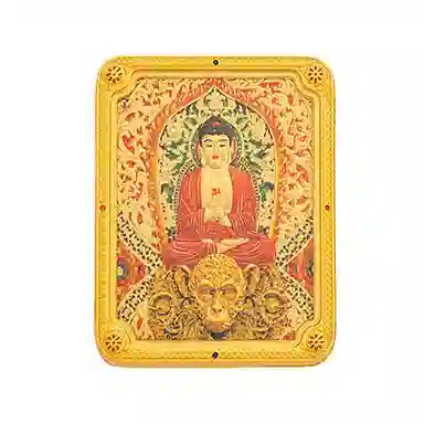 【正财偏财滚滚来】 零界 诸事顺利 新中式国潮复古唐卡 光速上岸#好运 合金 挂件 男女同款情侣款