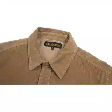 Drew House Corduroy SS Shirt Coffee Brown