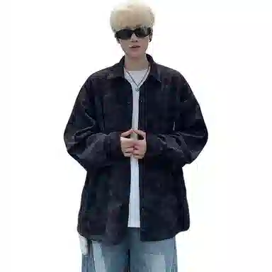 MEIPIN TANG Vintage Tie-Dye Shirt