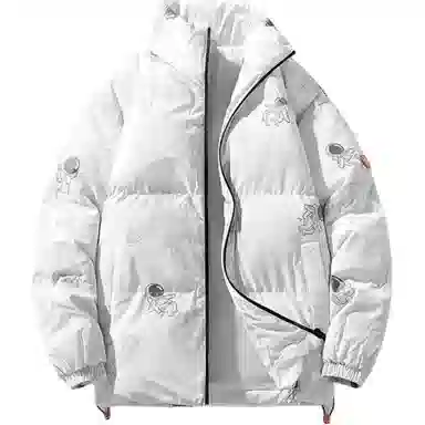 金盾 潮流纯色百搭立领棉服 男款