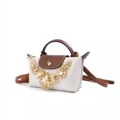 Longchamp Le Pliage Duffle Bag Beige