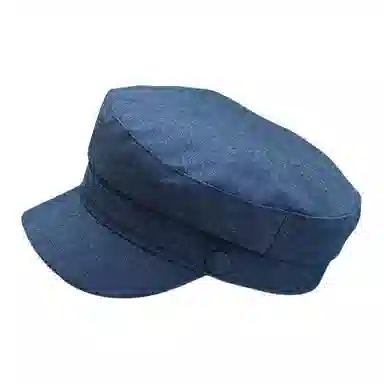 艾佳微 韩系日式复古夏季遮阳帽百搭时尚棉麻八角帽画家帽休闲百搭 棉 贝雷帽 男女同款情侣款