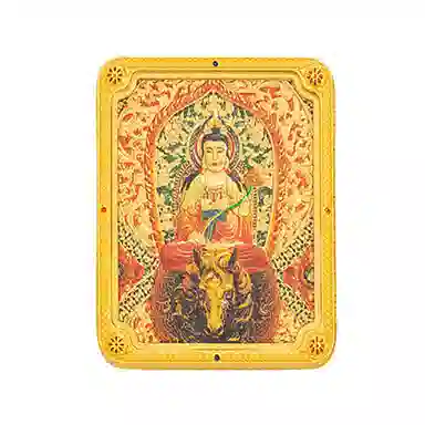 【正财偏财滚滚来】 千桐 诸事顺利 新中式国潮复古唐卡  光速上岸#好运 合金 挂件 男女同款情侣款