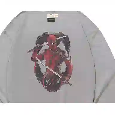 xVESSEL x MARVEL Deadpool Bat Fashion Long Sleeve Tee
