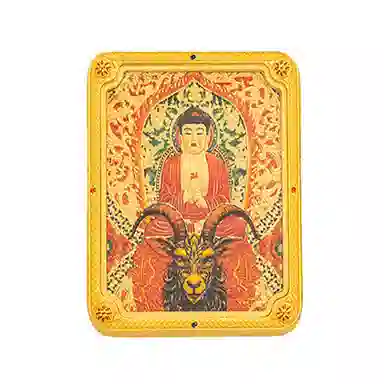 【正财偏财滚滚来】 零界 诸事顺利 新中式国潮复古唐卡 光速上岸#好运 合金 挂件 男女同款情侣款