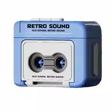 亿嘉爱 复古录音机迷你 电子玩具