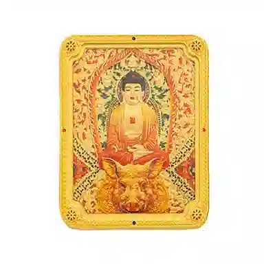 【正财偏财滚滚来】 零界 诸事顺利 新中式国潮复古唐卡 光速上岸#好运 合金 挂件 男女同款情侣款