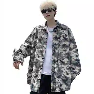 MEIPIN TANG Vintage Tie-Dye Shirt