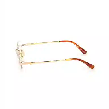 Miu Miu Optical Frame Gold