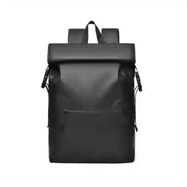 老人头 纯色设计时尚大气高颜值大容量 合成革 双肩包 常规 男款 多色